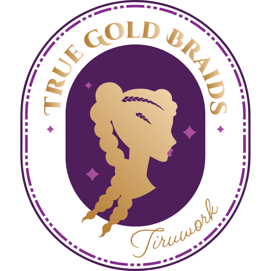 True Gold Braids